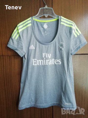 Real Madrid Adidas оригинална дамска фланелка тениска Реал Мадрид, снимка 1 - Тениски - 37146501