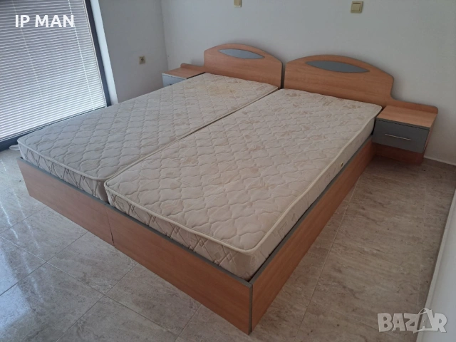 Легла с матраци 2 бр. Свети Влас, снимка 2 - Спални и легла - 54224307
