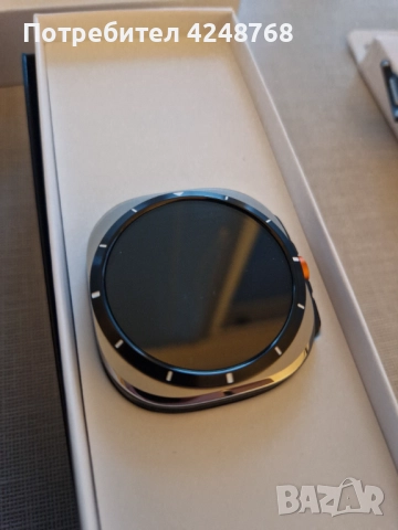 С ГАРАНЦИЯ! Samsung Galaxy Watch Ultra Grey, снимка 3 - Смарт гривни - 52548082