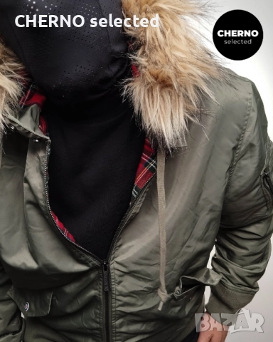 Яке бомбър с качулка HARRINGTON N2B Hooded Bomber Jacket – Размер L•XL – Отлично състояние, снимка 10 - Якета - 52997117