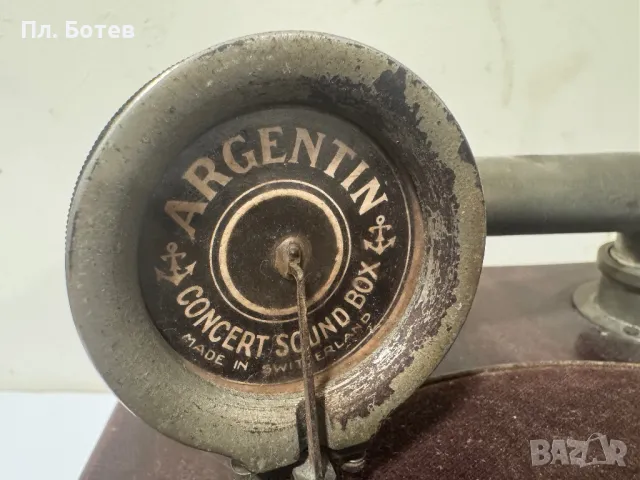 Много рядък грамофон, снимка 5 - Грамофони - 49911327