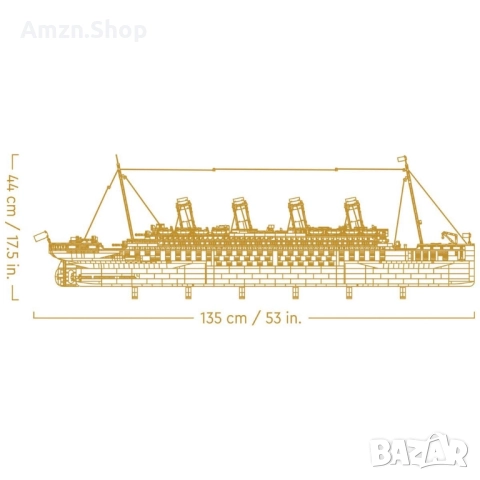 Lego 10294 Титаник , снимка 6 - Колекции - 51887675