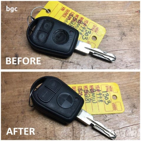 Силиконови Гумени Бутони Копчета За Ключ BMW 318i 323i 525i 528i 530i 535i 540i 735i 740i 740iL Z3.., снимка 7 - Аксесоари и консумативи - 39950004