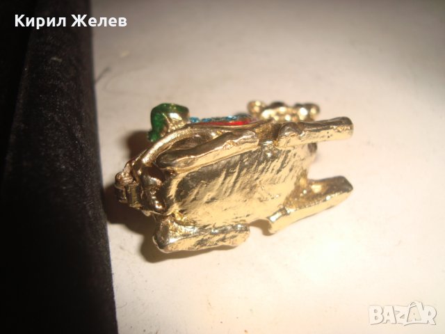 ПОЗЛАТЕНА БРОНЗОВА КАМИЛА - МИНИ КУТИЙКА БИЖУ ЕМАЙЛ КАМЪНИ КРИСТАЛИ БРОНЗОВА 5224, снимка 6 - Колекции - 32089057