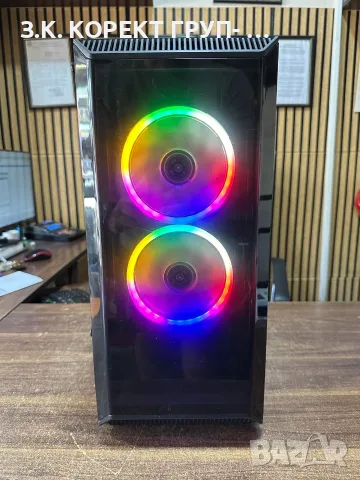 Геймърски компютър – Ryzen 5 7500F / RTX 3060 12GB / 16GB RAM, снимка 2 - Геймърски - 56213260