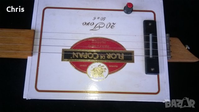 Китара от кутия за пури , снимка 2 - Китари - 38507467