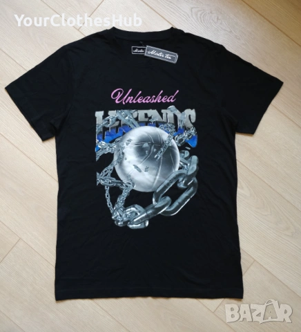 НОВА Mister Tee Unleashed Legends Tee L size Мъжка тениска