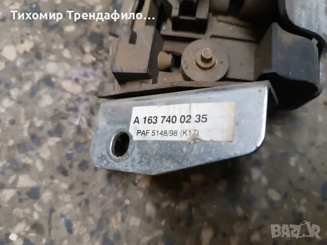 Брава заден капак багажник Mercedes ML W163 A1637400235 , A 163 740 02 35, снимка 5 - Части - 49276080