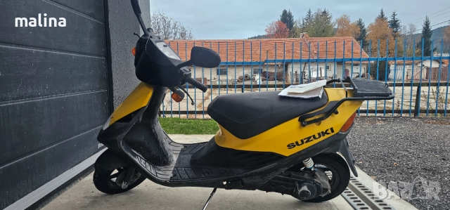 Скутер сузуки 50кубика внос от Германия, регистриран , снимка 7 - Мотоциклети и мототехника - 52325094