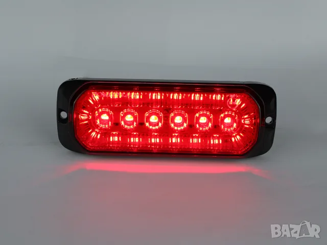 Висящ LED габарит с 2 функции 12-24V с червена светлина, снимка 4 - Аксесоари и консумативи - 55869046