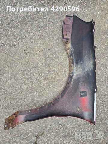 Калник ляв десен бял за Opel Combo / Corsa C / Опел Комбо / Корса Ц, снимка 5 - Части - 54015919