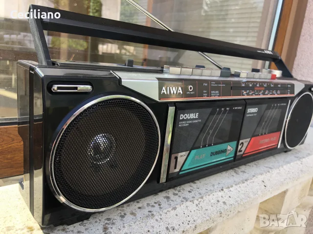AIWA CS-W220 -запазен и работещ радиокасетофон!