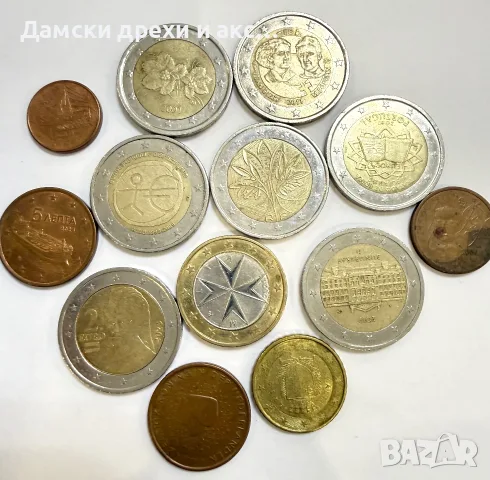 Евро монети от много държави , снимка 6 - Нумизматика и бонистика - 56452828