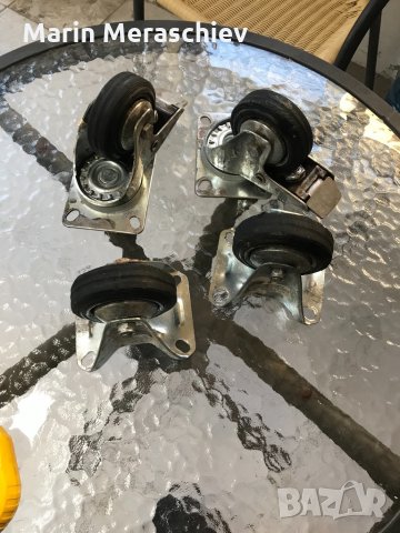 Палетни колелета 4бр., снимка 1