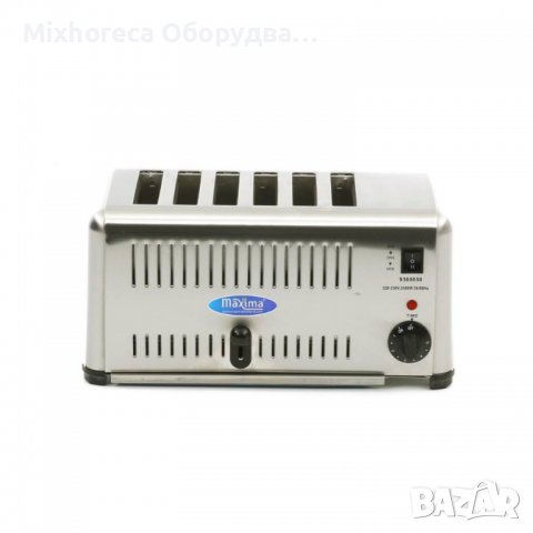 Тостер за 6 филийки с таймер и термостат, снимка 3 - Обзавеждане на кухня - 38406953