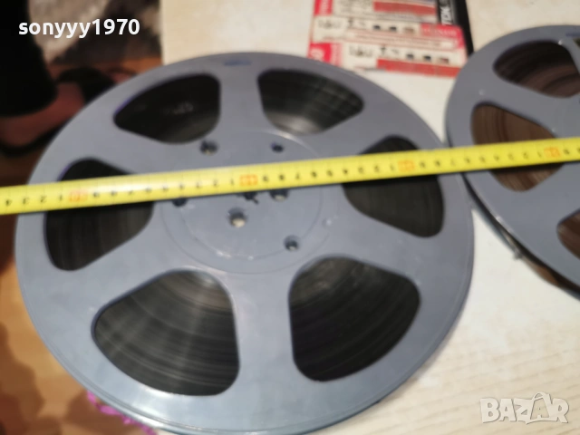REVOX X2-ГОЛЯМИ РОЛКИ С ЛЕНТА 26СМ 2606260927L1, снимка 12 - Аудио касети - 54316535