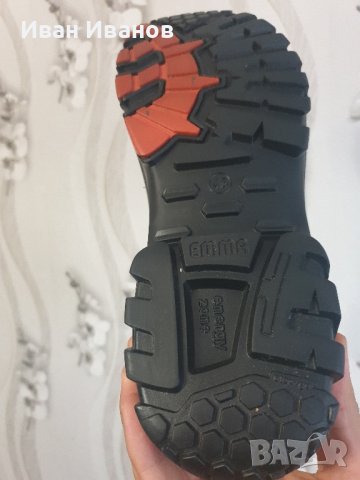 Предпазни работни обувки с метално бомбе Emma - D-XD Brown S3 HI Clasical  номер 45, снимка 7 - Други - 42610786