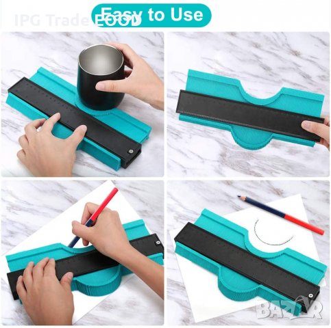 ПРОМО! Дубликатор на контури и профили 13 см / 26 см, снимка 7 - Други инструменти - 31401842