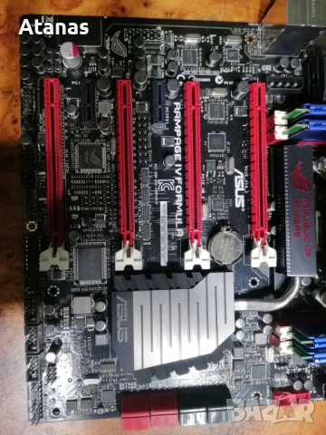 ASUS Rampage IV Formula + 32GBRam + i7 4820k, снимка 5 - Геймърски - 54309858
