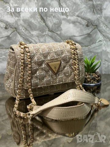 Guess Дамска Чанта С Дълга Дръжка За През Рамо Код SK512, снимка 7 - Чанти - 53050282