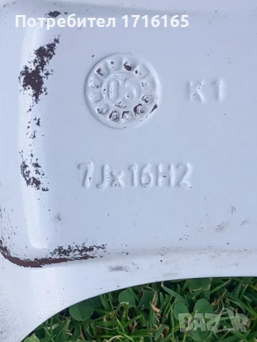 VW 16 АЛУМИНИЕВИ ДЖАНТИ С ГУМИ , снимка 4 - Гуми и джанти - 51370723