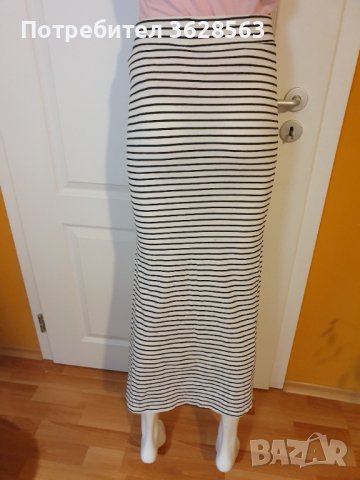 Дамска пола на райета VILLA, снимка 2 - Поли - 42882772