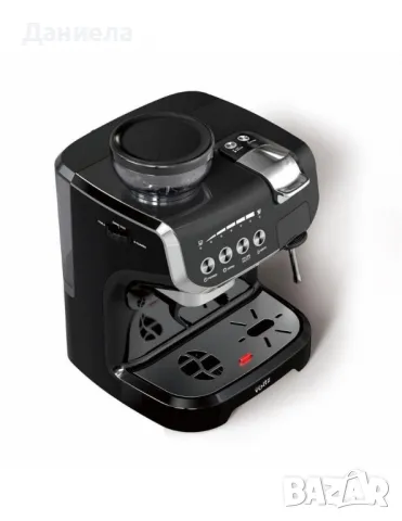 Кафемашина с вградена кафемелачка Voltz OV51171L8M,2672W,резервоар 2 литра,5 адаптера, снимка 5 - Кафемашини - 48454728