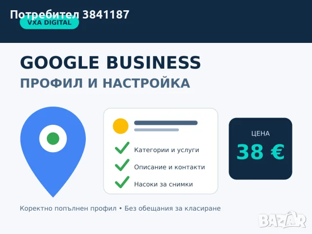 Настройка на Google Business Profile