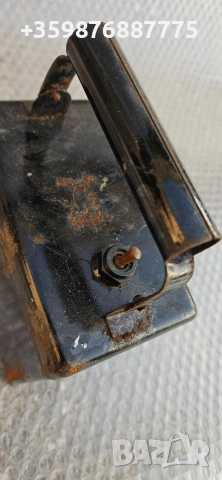 Военен Акумулаторен фенер прожектор Руски Руско соц руска Армия , снимка 2 - Антикварни и старинни предмети - 52840029