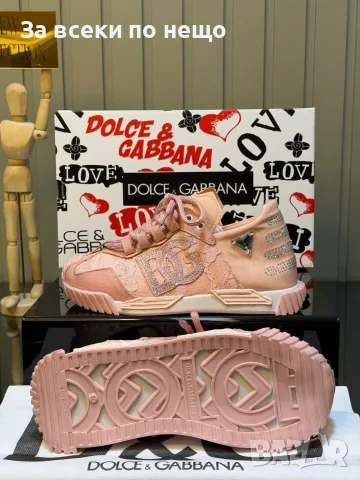 Dolce&Gabbana Дамски Маратонки👟Дамски Спортни Обувки Долче И Габана - Различни Цветове Код E121, снимка 13 - Маратонки - 55798410