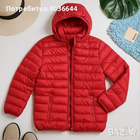 Топло капитонирано яке – практично, стилно и удобно всеки ден. BENETHON, снимка 6 - Якета - 51947449