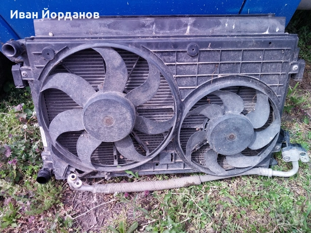 Радиатори(воден и климатичен) за VW Touran 1.6 FSI, снимка 2 - Части - 54205613