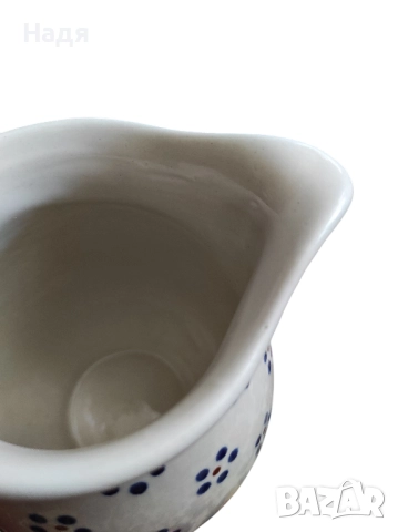 Полска кана Boleslawiec- Daisy Dot Collection , снимка 2 - Кани - 51918320