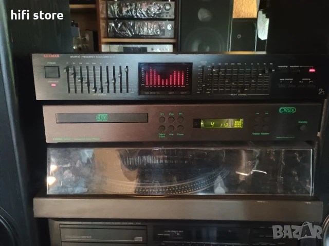 Luxman G-111 Graphic equalizer spectrum analyzer , снимка 13 - Еквалайзери - 51011549