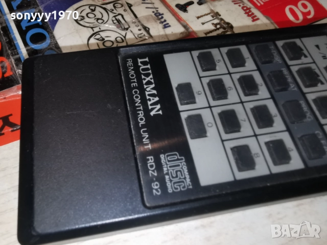 LUXMAN RDZ-92 REMOTE CONTROL-ВНОС SWISS 2212251810, снимка 16 - Ресийвъри, усилватели, смесителни пултове - 52877034