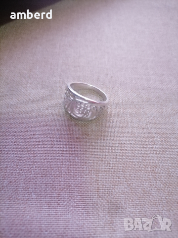 Сребърен пръстен - модел R006A, снимка 6 - Пръстени - 44699921