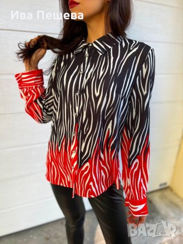 Риза с преливащи цветове , снимка 1