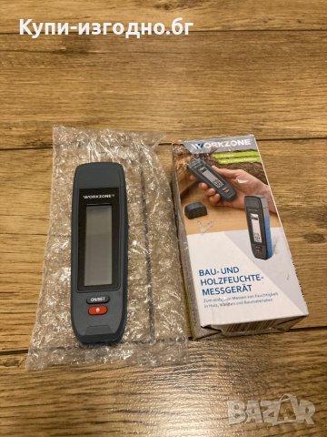 детектор за влага и температура на строителни материали и дърво, снимка 2 - Друга електроника - 39964308