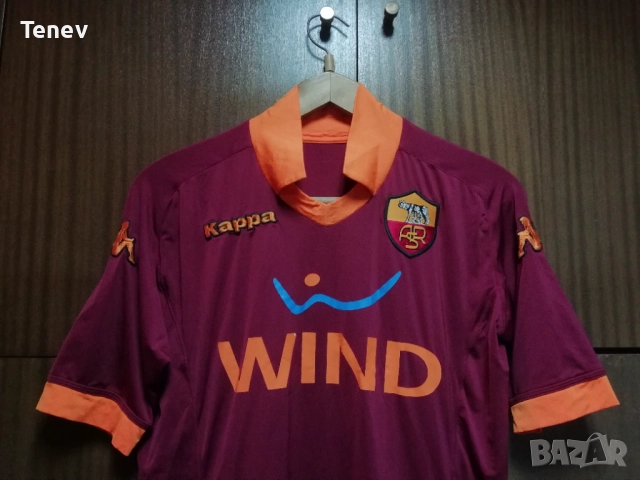 AS Roma Totti Kappa 2012 2013 Home оригинална тениска фланелка Рома Тоти , снимка 5 - Тениски - 52851881