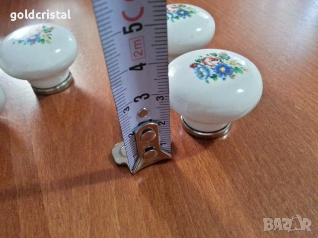 Порцеланови дръжки за мебел, снимка 4 - Антикварни и старинни предмети - 40551737