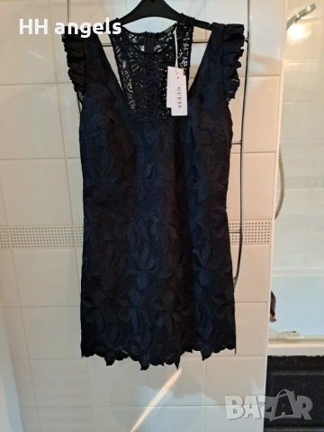 Guess елегантна черна рокля, снимка 6 - Рокли - 52682554