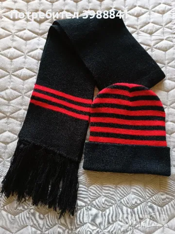 Комплект шапка и шал, снимка 1