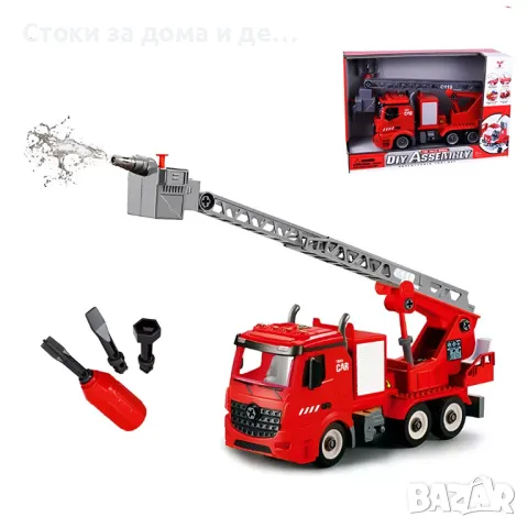 ✨Детска пожарна кола за сглобяване и разглобяване , снимка 1