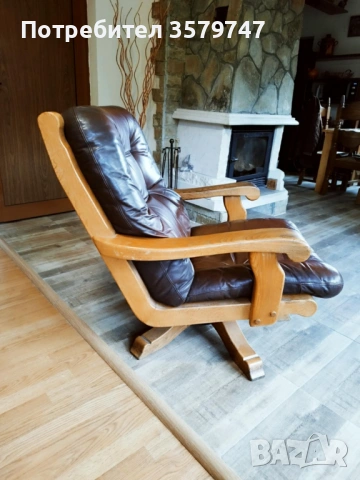 Въртящ стол , снимка 4 - Столове - 54177200