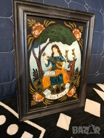 Картина найвизъм върху стъкло, снимка 2 - Картини - 51738107