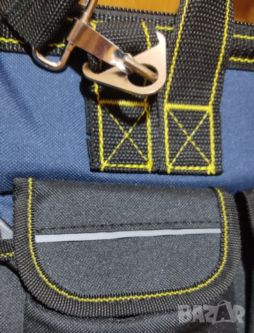 Голяма работна чанта органайзер за инструменти, твърдо дъно, 42см/23см/29см, снимка 3 - Други инструменти - 42705828