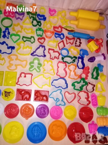 Огромен комплект за пластилин, снимка 6 - Пластелини, моделини и пясъци - 36688083