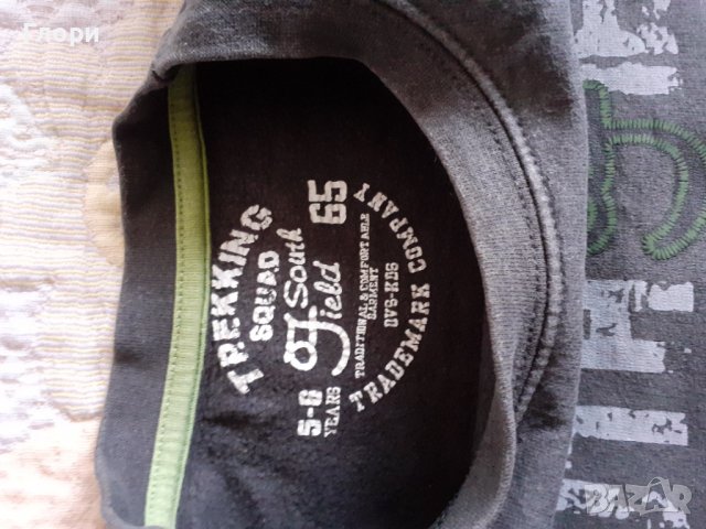 Ватирана блузка 116-122см , снимка 2 - Детски Блузи и туники - 39426788