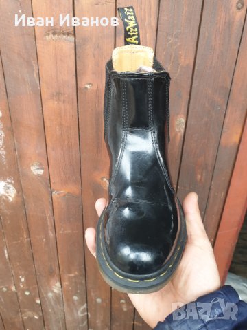 оригинални DR. MARTENS 2976 SMOOTH LEATHER CHELSEA BOOT номер 37, снимка 8 - Дамски боти - 38697549