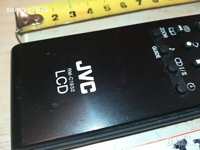 JVC RM-C1932 LCD REMOTE-ВНОС SWISS 2612221239, снимка 9 - Дистанционни - 39110891